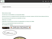 Tablet Screenshot of paard-en-naald.nl